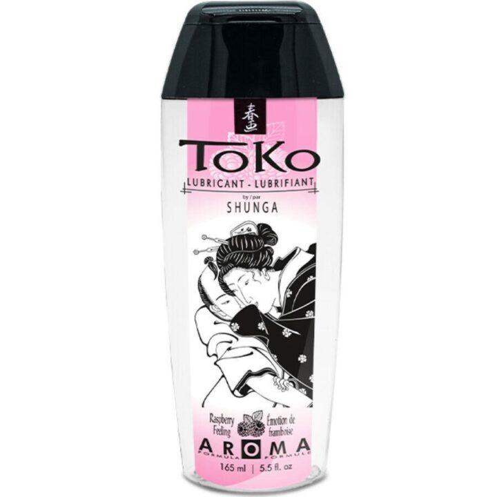 SHUNGA - LUBRIFICANTE DE EMOÇÃO DE FRAMBOESA TOKO AROMA