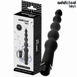 ADDICTED TOYS - LIMPADOR ANAL COM ADAPTADOR UNIVERSAL MODELO 5