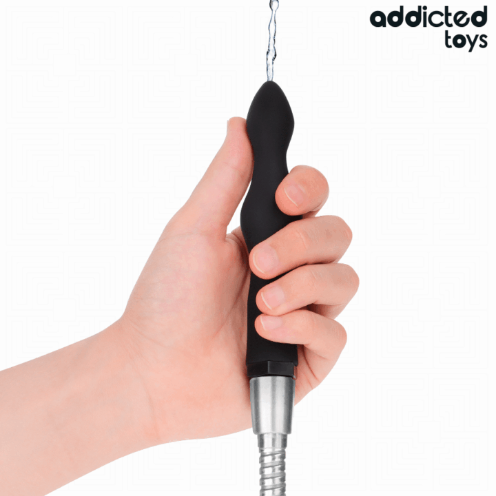 ADDICTED TOYS - LIMPADOR ANAL COM ADAPTADOR UNIVERSAL MODELO 3