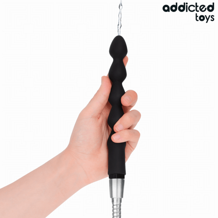 ADDICTED TOYS - LIMPADOR ANAL COM ADAPTADOR UNIVERSAL MODELO 6