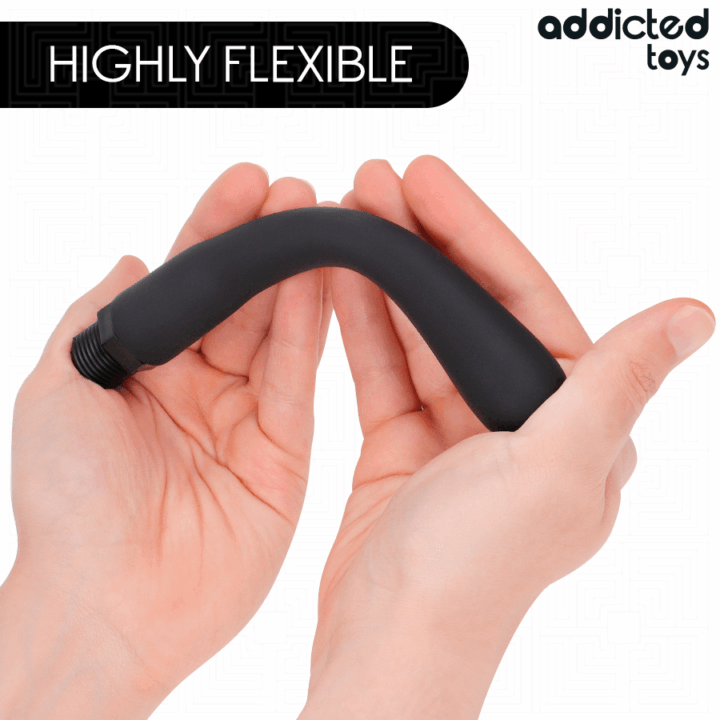 ADDICTED TOYS - LIMPADOR ANAL COM ADAPTADOR UNIVERSAL MODELO 4