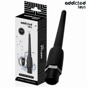 ADDICTED TOYS - LIMPADOR ANAL COM ADAPTADOR UNIVERSAL MODELO 1
