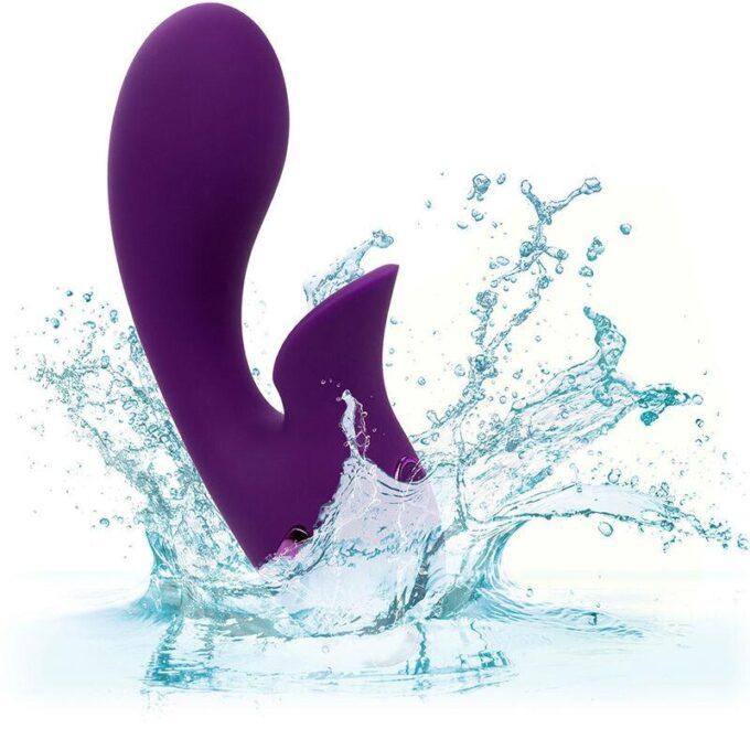CALEXOTICS - ESTIMULADOR E SUCCIONADOR HUNTINGTON BEACH HEARTBREAKER ROXO DA CALIFORNIA DREAMING