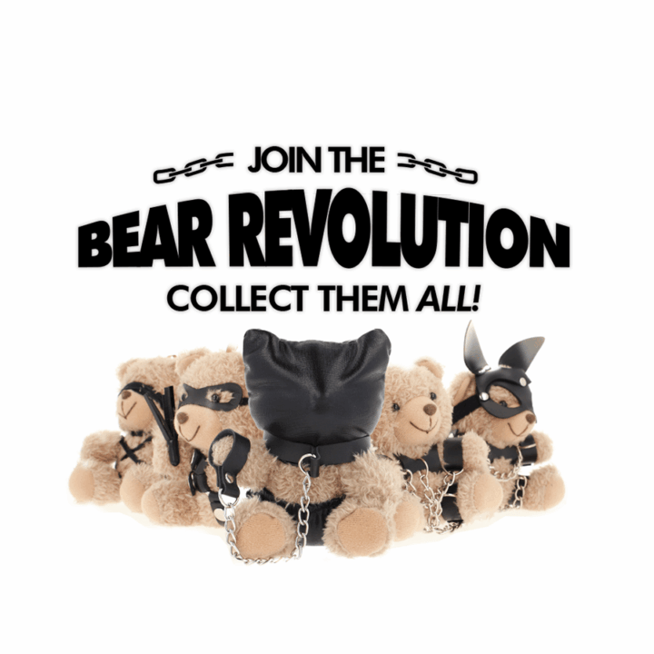 FETISH SUBMISSIVE - MOMO BDSM URSO DE PELÚCIA MODELO 8