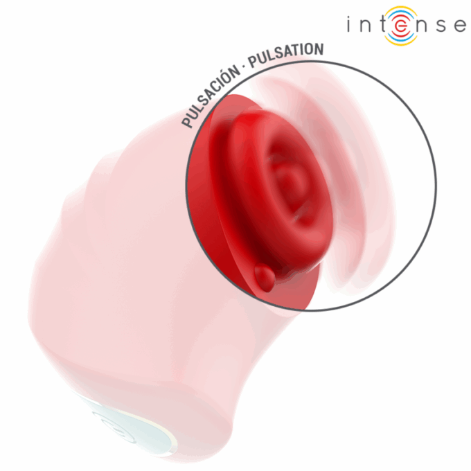 INTENSE - DONNIE ESTIMULADOR DE CLITÓRIS VERMELHO/VERDE