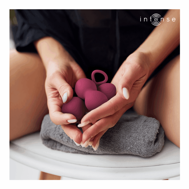 INTENSE - KIT CHARLI KEGEL BALL BURGUNDY