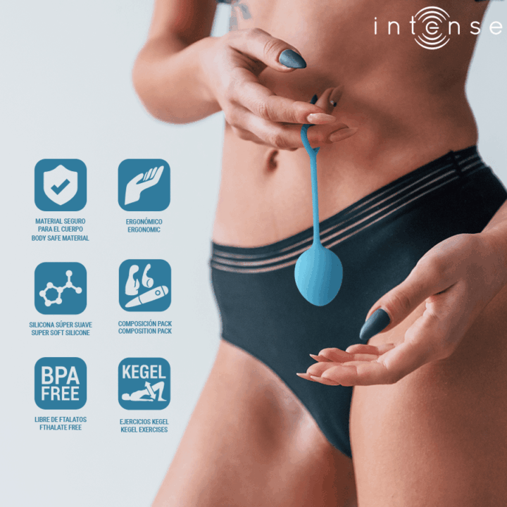 INTENSE - KIT CHARLI KEGEL BALL AZUL