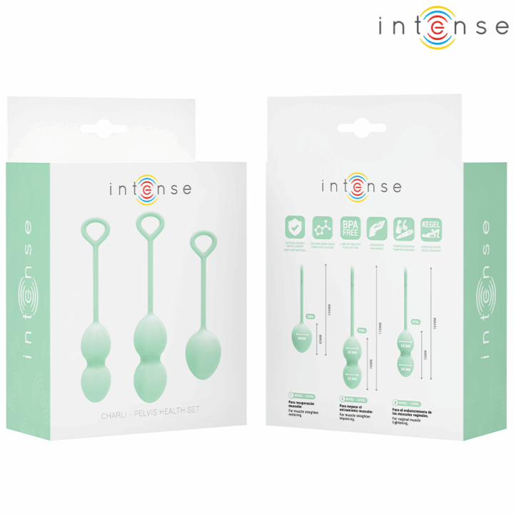 INTENSE - KIT CHARLI KEGEL BALL VERDE CLARO