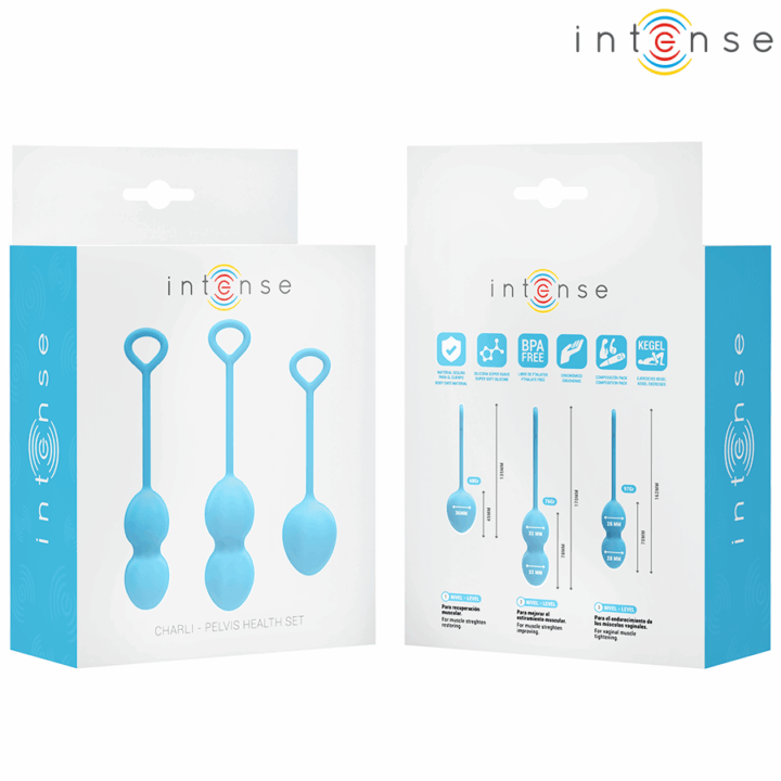 INTENSE - KIT CHARLI KEGEL BALL AZUL
