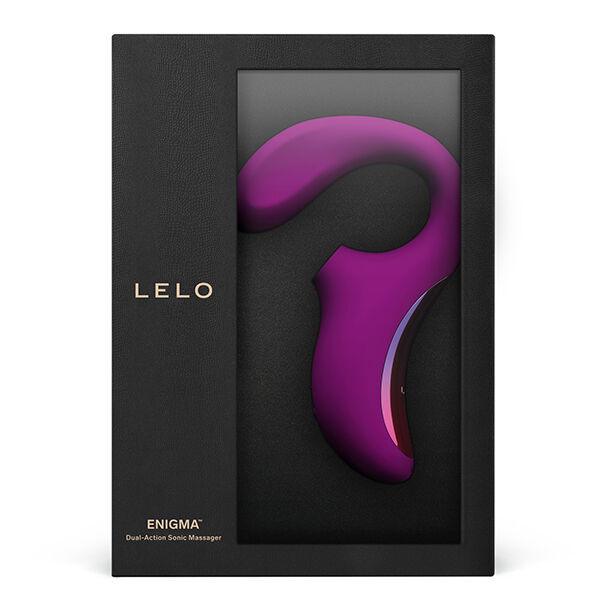 LELO - ENIGMA ESTIMULAO DE DUPLA SUCO DEEP ROSE MASSAGER
