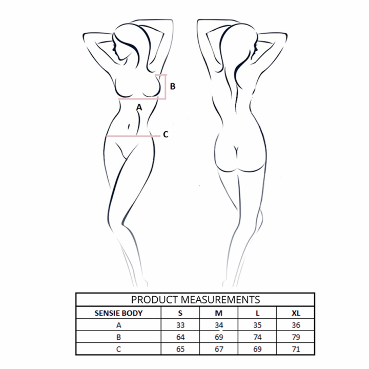 PASSION - SENSIE BODY AZUL MARINHO L/XL