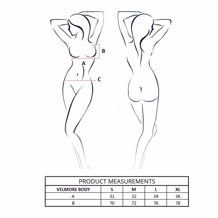 PASSION - VELMORE BODY AZUL L/XL