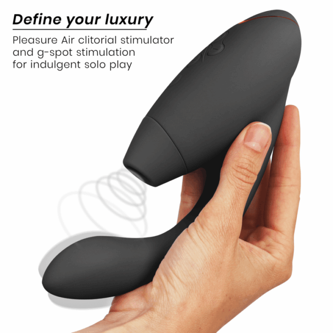 WOMANIZER - DUO 2 ESTIMULADOR PRETO