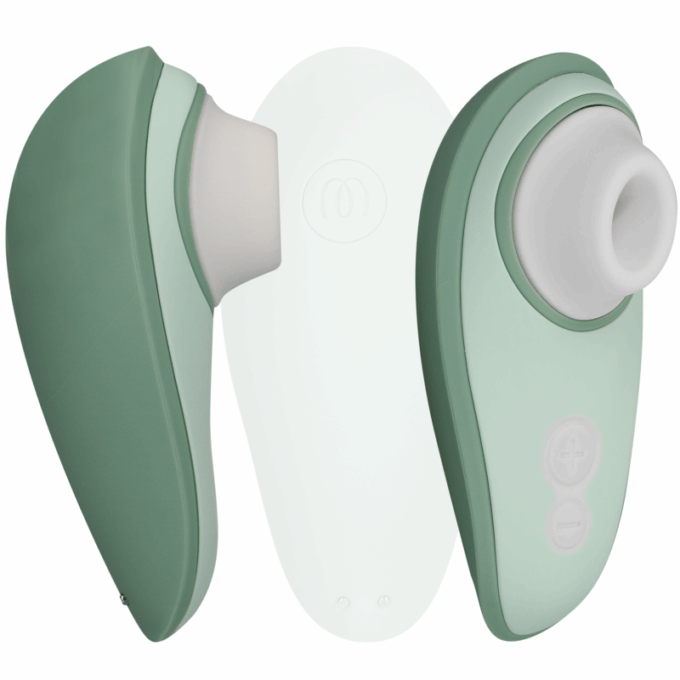 WOMANIZER - LIBERTY 2 ESTIMULADOR DE CLITÓRIS E SUCÇÃO VERDE CLARO