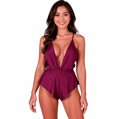 PASSION - SENSIE BODY PLUM L/XL