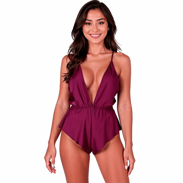 PASSION - SENSIE BODY PLUM L/XL