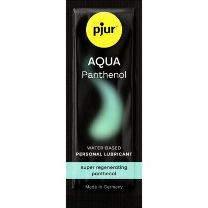PJUR - LUBRIFICANTE À BASE DE ÁGUA AQUA PANTHENOL 2 ML