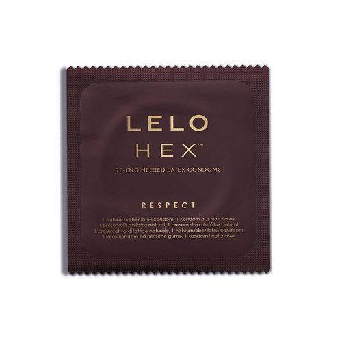 LELO HEX CONDOMS RESPECT XL 3 PACK
