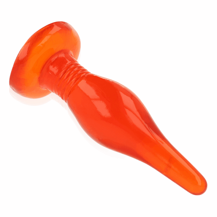 BAILE - PLUG ANAL SOFT TOUCH VERMELHO 14.2 CM