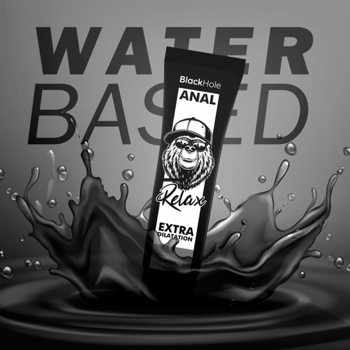 BLACK HOLE - GEL BASE DILATAÇÃO ANAL 150 ML
