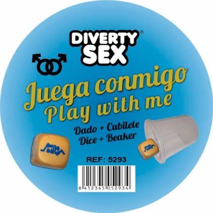 DIABLO PICANTE - DADO DURO DOURADO COM POSIÇÕES DE HOMENS E CUBO