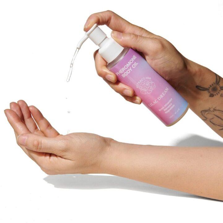 EYE OF LOVE - ÓLEO CORPORAL BLOOM LILAC DREAM COM FEROMONAS 120 ML