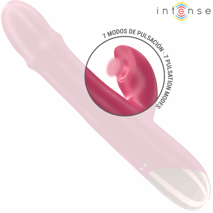 INTENSE - CHLOE VIBRADOR MULTIFUNCIONAL 3 EM 1 VERMELHO
