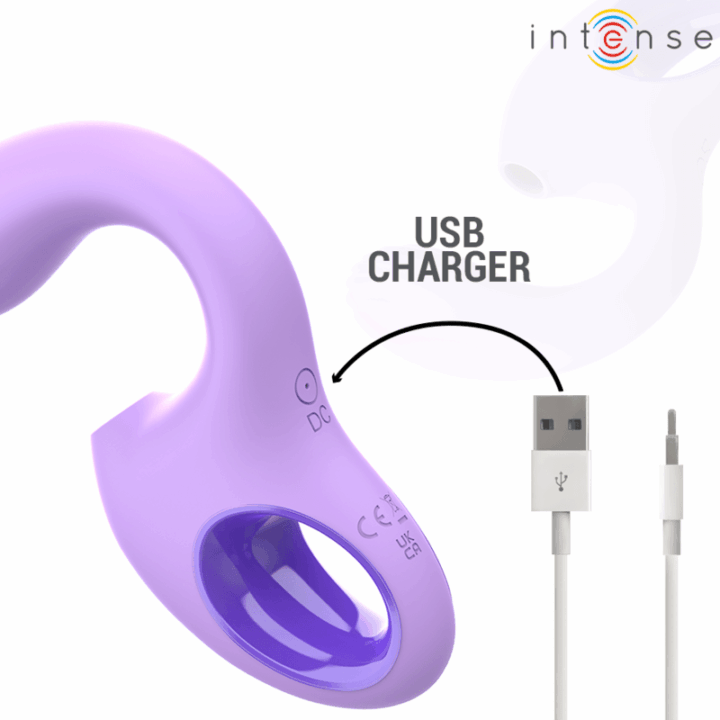 INTENSE - VIBRADOR E ESTIMULADOR BAXTER VIOLET