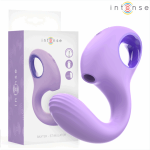 INTENSE - VIBRADOR E ESTIMULADOR BAXTER VIOLET