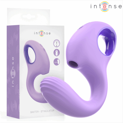 INTENSE - VIBRADOR E ESTIMULADOR BAXTER VIOLET