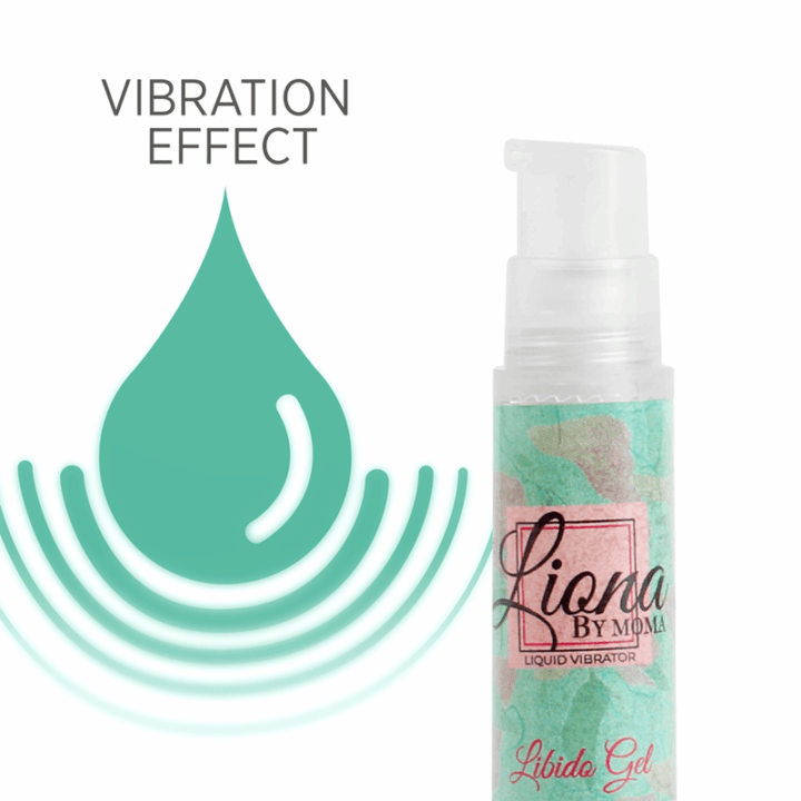 LIONA BY MOMA - LIQUID VIBRATOR LIBIDO GEL 6 ML