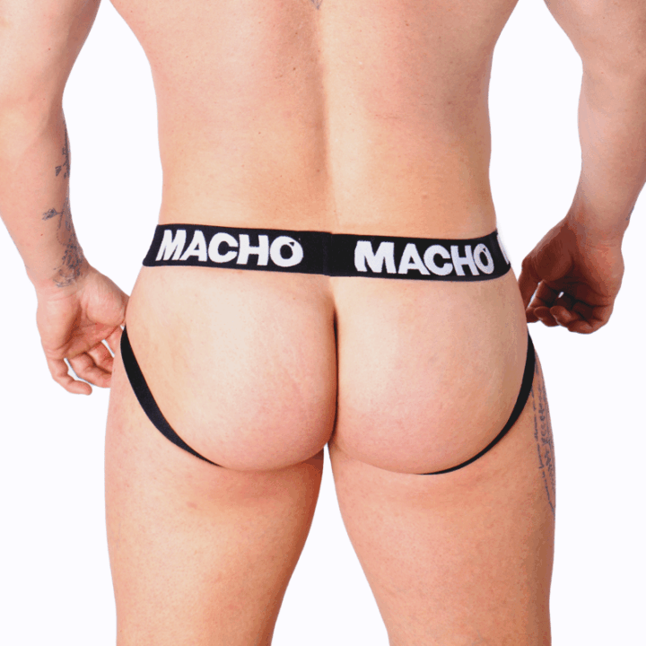 MACHO - MX26X1 JOCK GRID BRANCO M