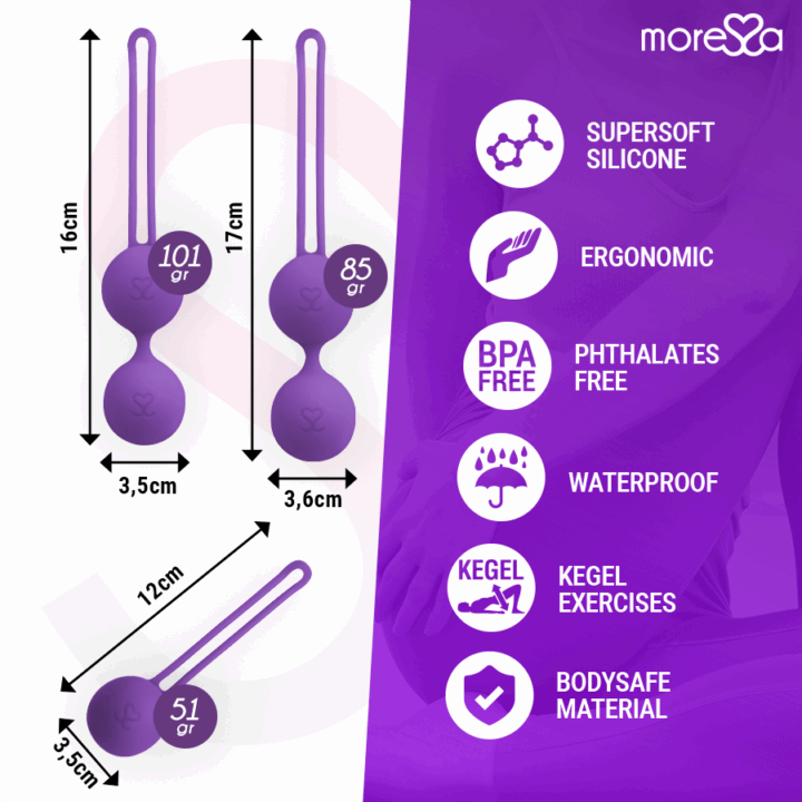 MORESSA - CONJUNTO OSIAN PREMIUM SILICONE LILS
