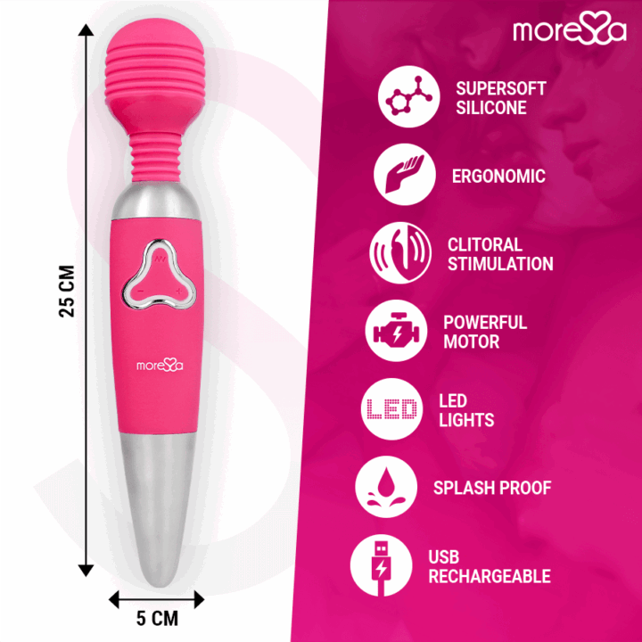 MORESSA - ODILON PREMIUM SILICONE RECARREGVEL