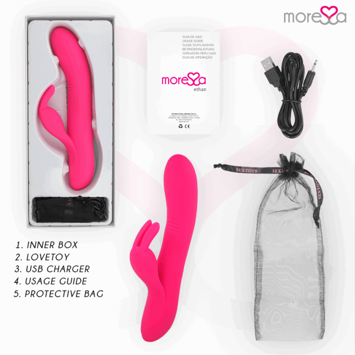MORESSA - ETHAN PREMIUM SILICONE RECARREGVEL