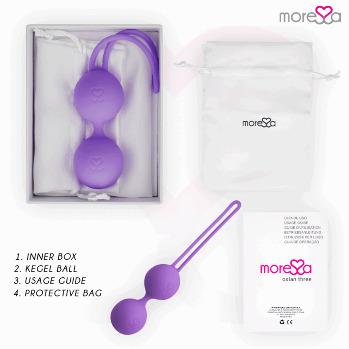MORESSA - OSIAN TRÊS SILICONE PREMIUM LILS