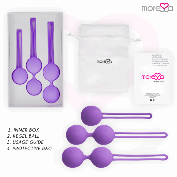 MORESSA - CONJUNTO OSIAN PREMIUM SILICONE LILS