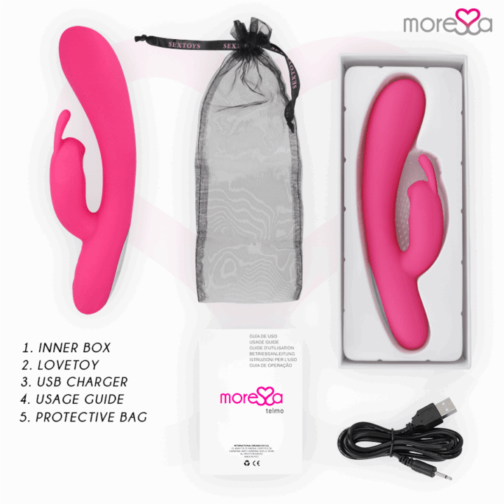 MORESSA - TELMO PREMIUM SILICONE RECARREGVEL
