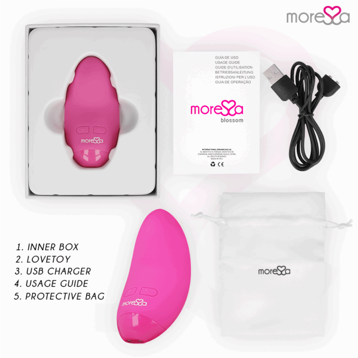 MORESSA - VIBRADOR BLOSSOM ROSA