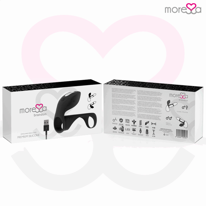 MORESSA - ANEL VIBRADOR BRANDON COM TAMPA