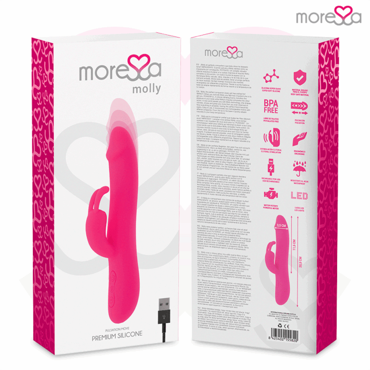 MORESSA - MOLLY PREMIUM SILICONE RECARREGVEL