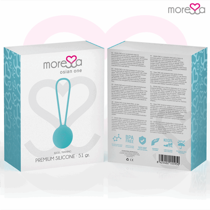 MORESSA - OSIAN ONE PREMIUM SILICONE TURQUESA