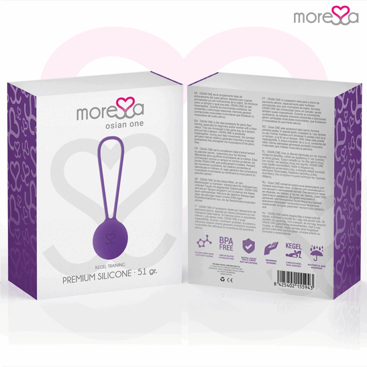 MORESSA - OSIAN ONE PREMIUM LILAC SILICONE