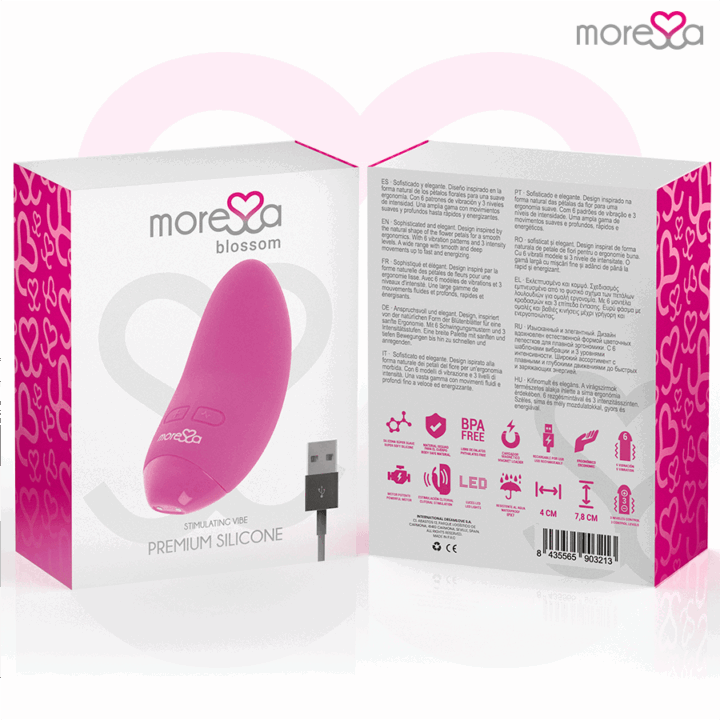 MORESSA - VIBRADOR BLOSSOM ROSA