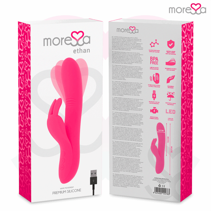MORESSA - ETHAN PREMIUM SILICONE RECARREGVEL