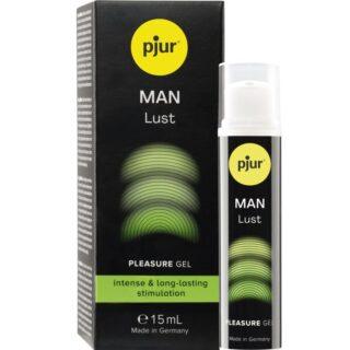 PJUR - MAN LUST PLEASURE GEL ESTIMULAÇÃO INTENSA E DURADOURA 15 ML