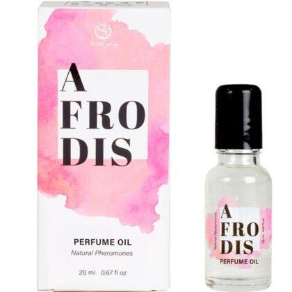 SECRETPLAY - AFRODIS PERFUME EM ÓLEO COM FEROMÔNIOS PARA MULHERES 20 ML