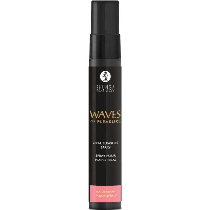 SHUNGA - SPRAY ORAL SEDUTOR DE PRAZER WAVES COM SABOR MELANCIA 20 ML