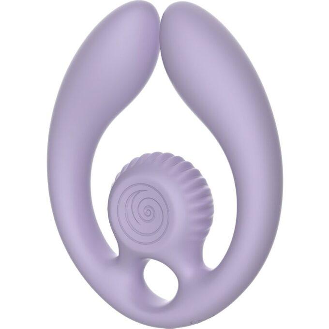 SNAIL VIBE - GIZI DUO ESTIMULADOR DE CASAIS COM CONTROLE REMOTO LILACS