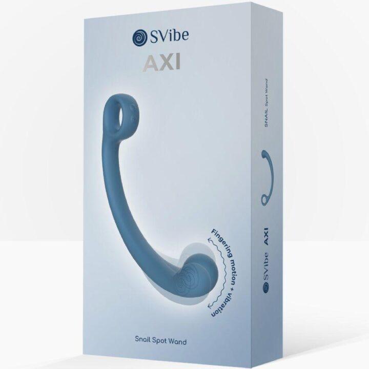 SNAIL VIBE - AXI VIBRADOR DE MASSAGEM AZUL